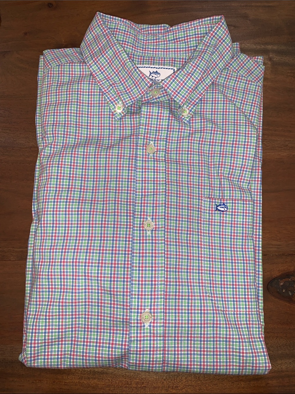 Southern Tide Classic Fit Multi-Color Plaid Button-Down Shirt